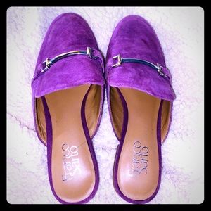 Closed toe women shoes velvet